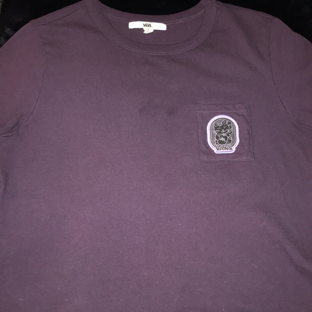 Purple vans shirt